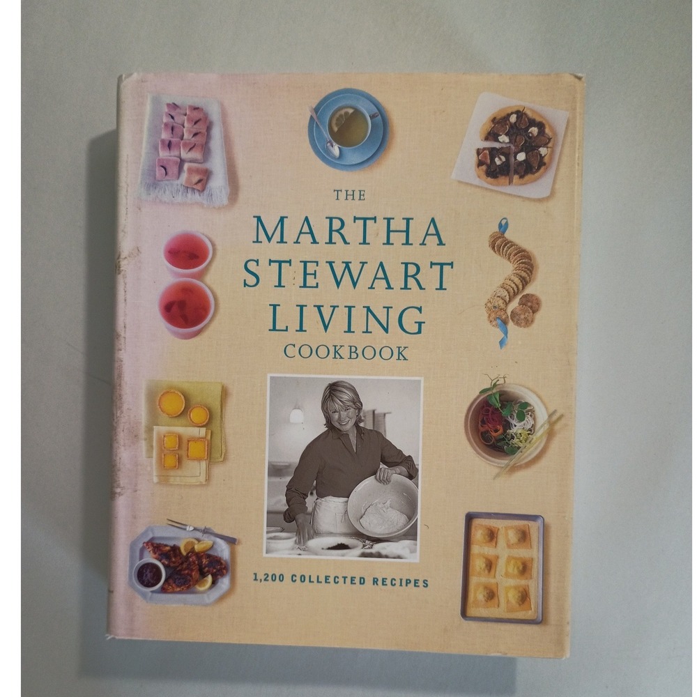 The Martha Stewart Living Cookbook 1200 Recipes Hardcover 2000 1st Edition